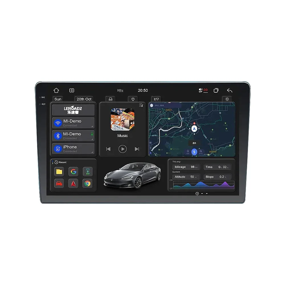 

3D 7870 Universal 9/10 Inch 2K screen Android 13 Car DVD Player Car Gps Navigation Radio 8 Core Auto Multimedia Video Player