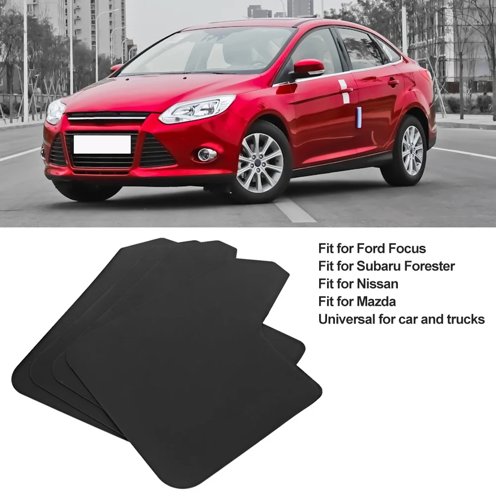 

4Pcs Universal Mudguard Cover Mud Flap Guards Fenders Fit for Subaru Forester MF12‑BAS‑BLK