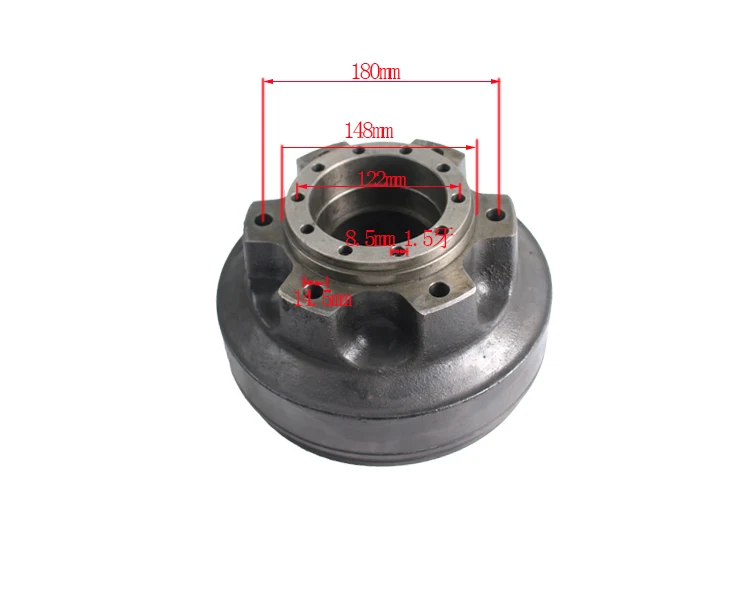 Popularne mocowanie hamulca do wózków widłowych 7FD15-18, 10 otworów, górne akcesoria do wózków widłowych
