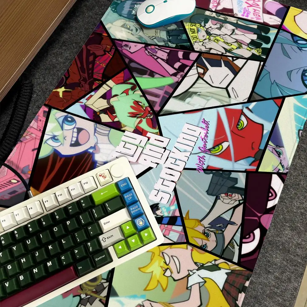 

P-Panty Stocking G-Garterbelt Коврик для мыши Xxl Компьютер Большой размер Нескользящая геймерская клавиатура 90x40 см Художественный дизайн HD Deskmat