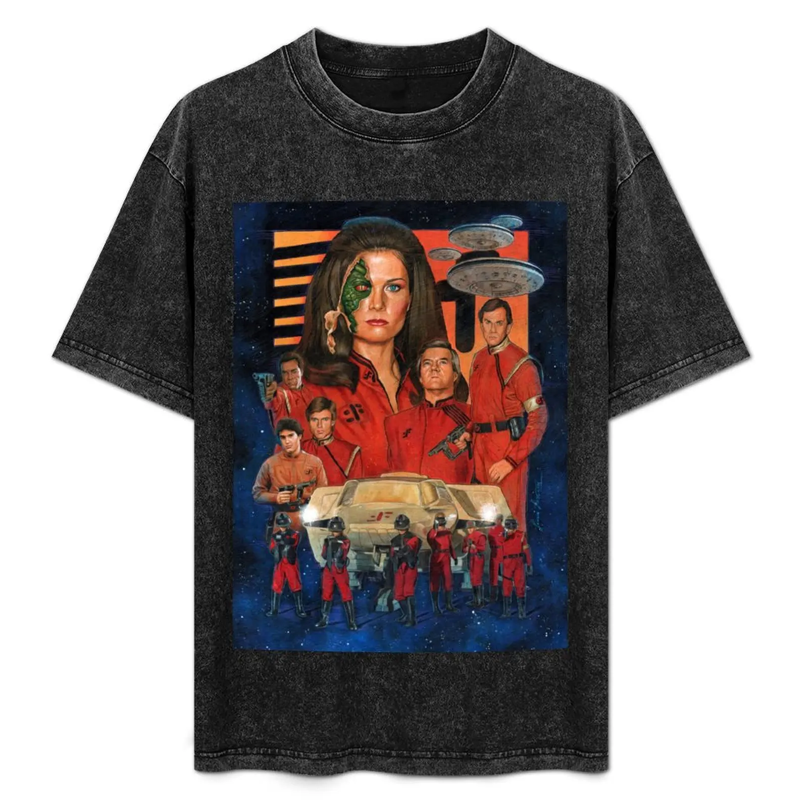 

V final battle (no text) T-Shirt Casual Minimalist Short Sleeve Top