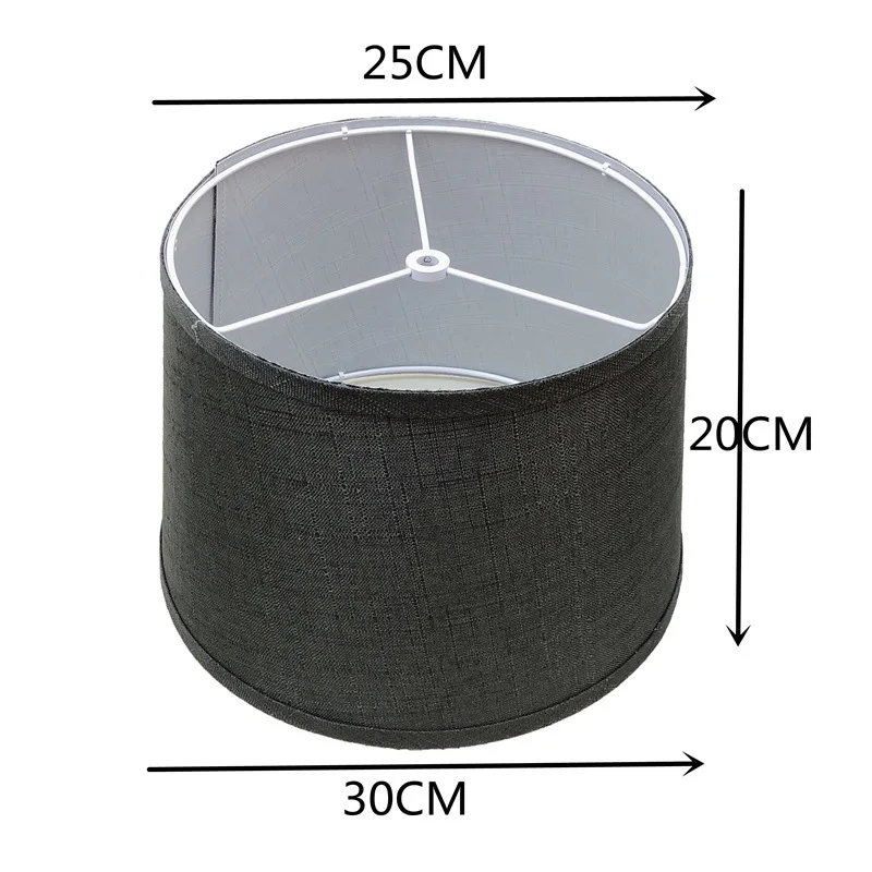 1PACK Drum lampshade 10