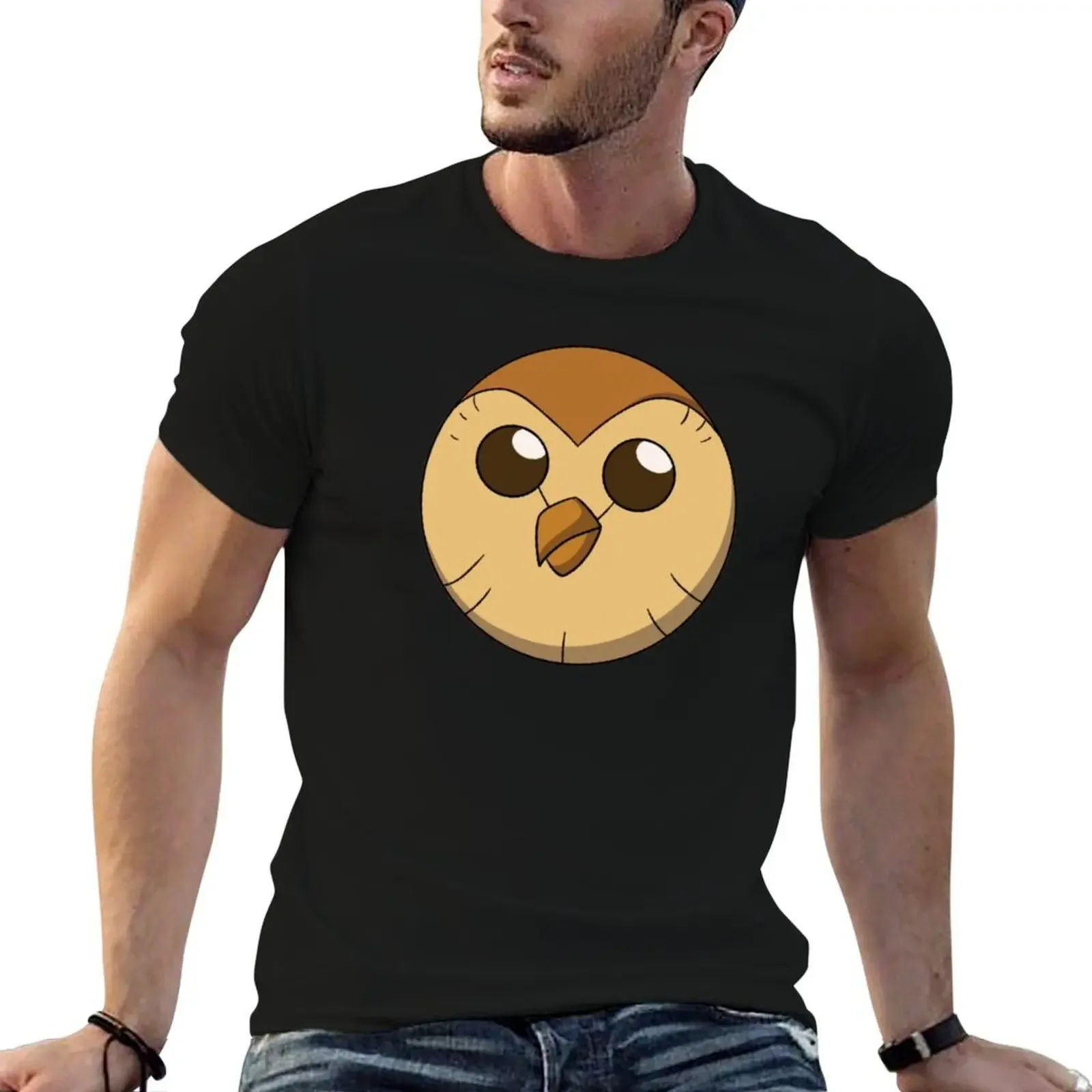 

Hooty owl T-Shirt customizeds tops blanks mens t shirts top quality