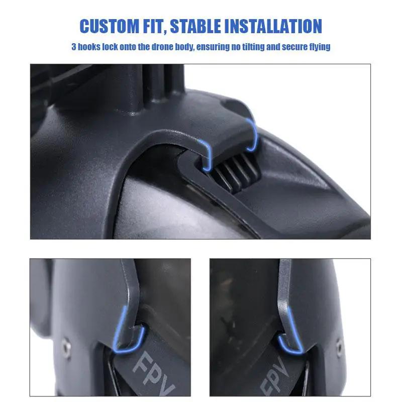 VOLODYMYR Camera Top Bracket for GoPro Sports Action Camera Adapter Mount Clamp Holder Fix Expansion Kit for DJI FPV Accessories