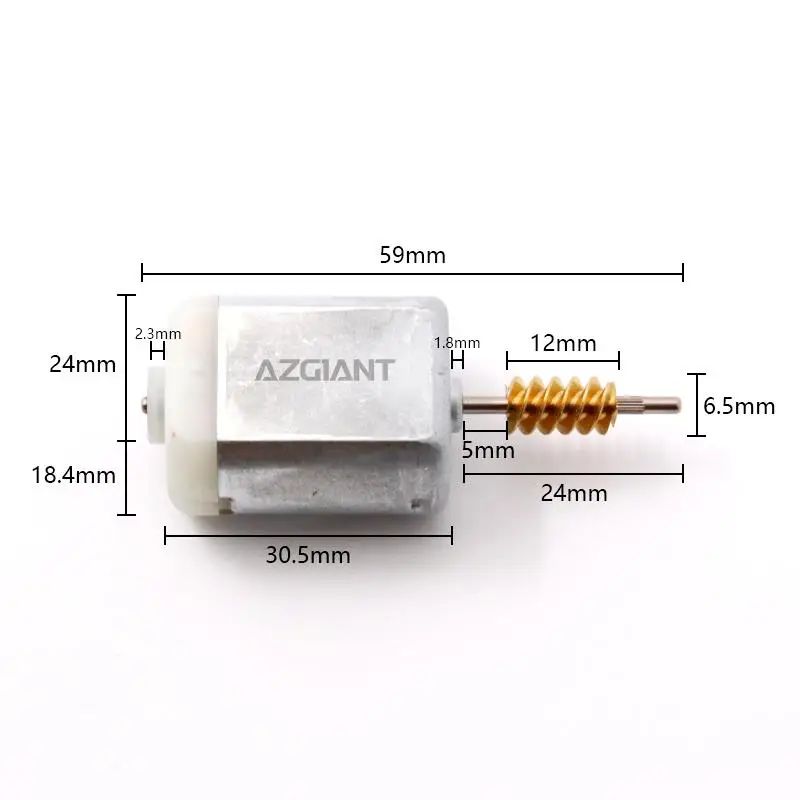 AZGIANT HF-YD 20200426 car Electric Door Lock Actuator 12V for Renault Laguna III Megane MK3 Strong power gadget iron shell tool