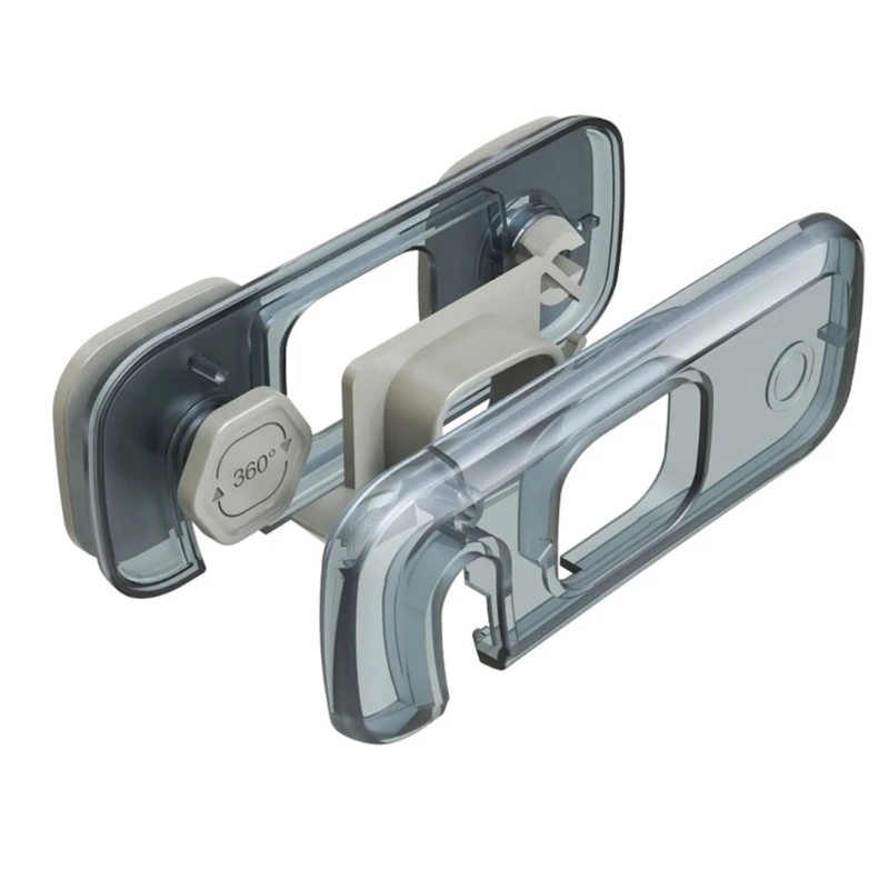 Cabinet Locks with Adhesives Strap Latches for Cabinets Drawers Cupboard Fridge