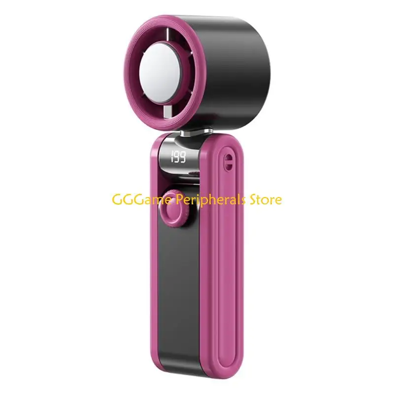 

U55B Handheld Cooling Fan With Adjustable Speeds And Lightweight Aluminum Desk Fan