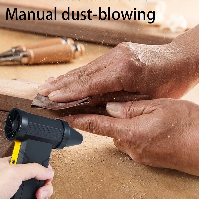 160000 RPM Brushless Motor Electric Turbo Jet Fan High-Speed Turbo Violent Fan Type-C Rechargeable Powerful Dust Blower 10000mA