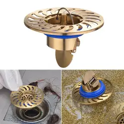 Backflow Preventer doccia scarico a pavimento Dectable Anti-odore drenaggio rapido scarico a pavimento filtro universale per lavabo forniture per il bagno