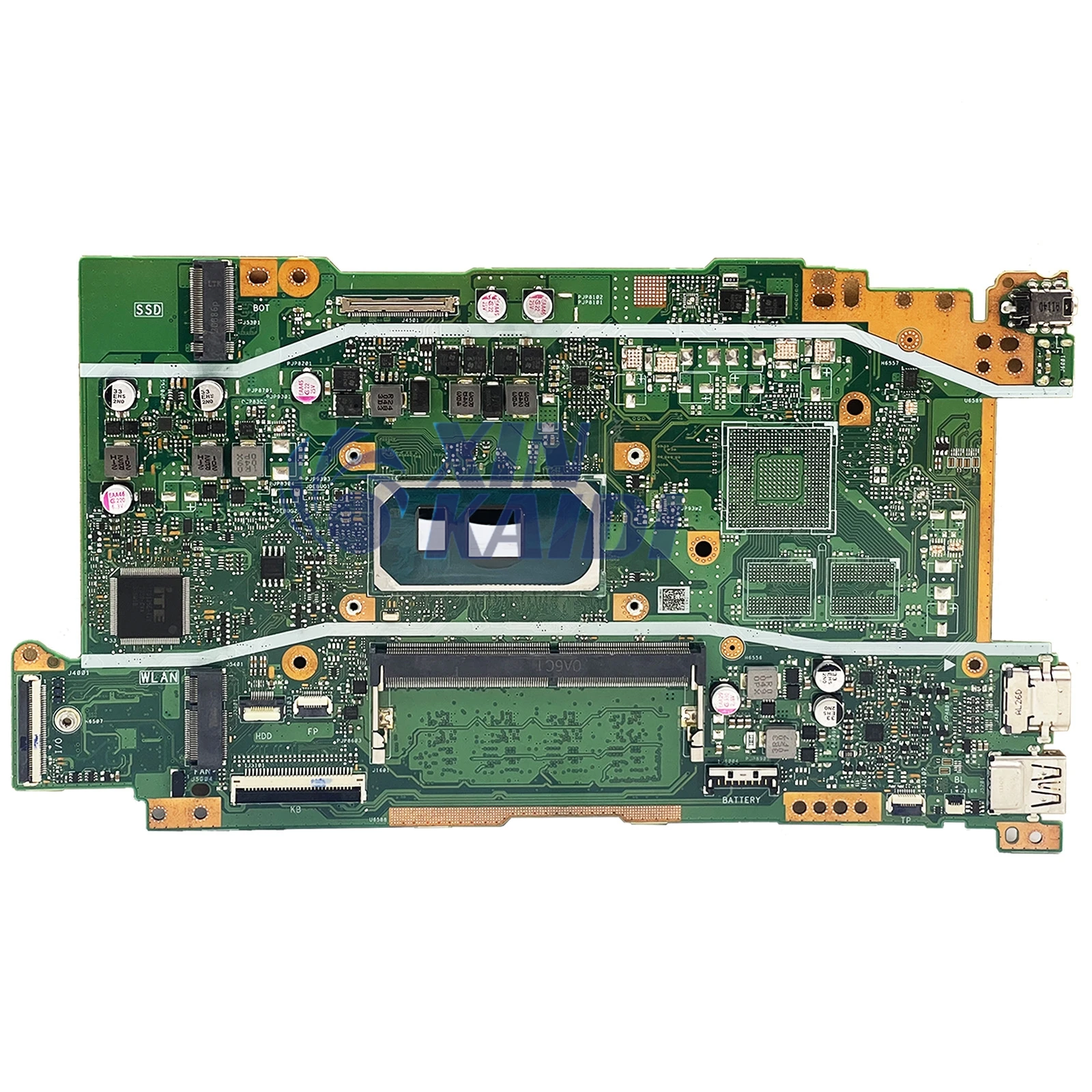 X415JA Mainboard X515JA X515JP X515JF X515JAB X515 X515J X415J V5200JA X415JP X415JF Laptop Motherboard I3 I5 I7 10th Gen