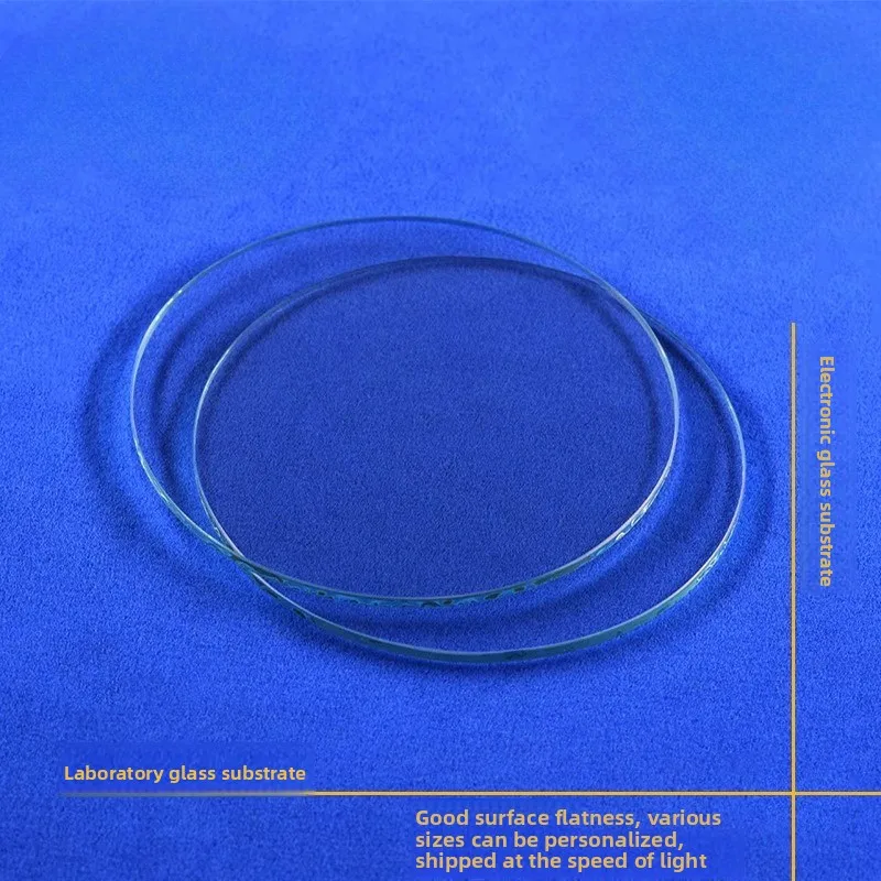 4 Inch D101.6mm Round Glass Sheet for Dashboard 2 3 4 5mm Thickness Optional