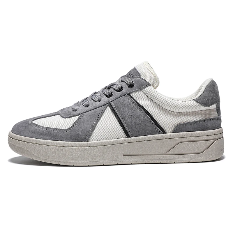 

Мужские кроссовки из натуральной кожи, новинка летнего сезона, с мягкой подошвой, повседневные, модные, в корейском стиле, немецкие тренировочные кроссовки для мужчин