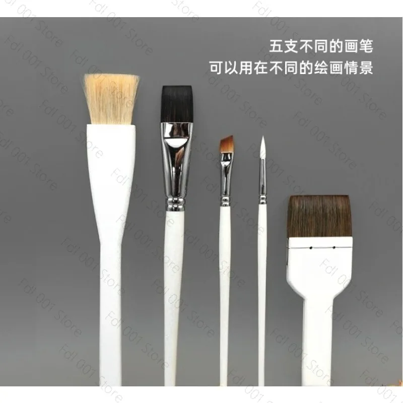 New Ruhong Watercolor Brush Series Advanced Watercolor Powder Flower Painting Gift Box 1 Piece