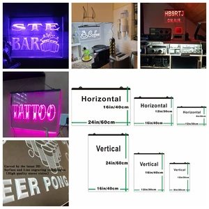 Nghệ thuật treo tường trong tác phẩm điêu khắc 3D cho nhà, bi -a, bàn, quán bar, quán bar, dấu hiệu neon, phòng, văn phòng, trang trí trang trại 10 Luminaria bán hàng chính cho bảng bi -a - №9