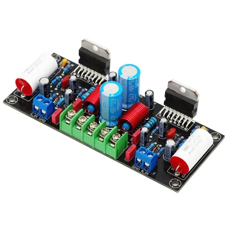 DLHiFi TDA7294 X2 100W+100W Dual Channel HIFI Audio Power Amplifier PCB DIY Kit Finished Board