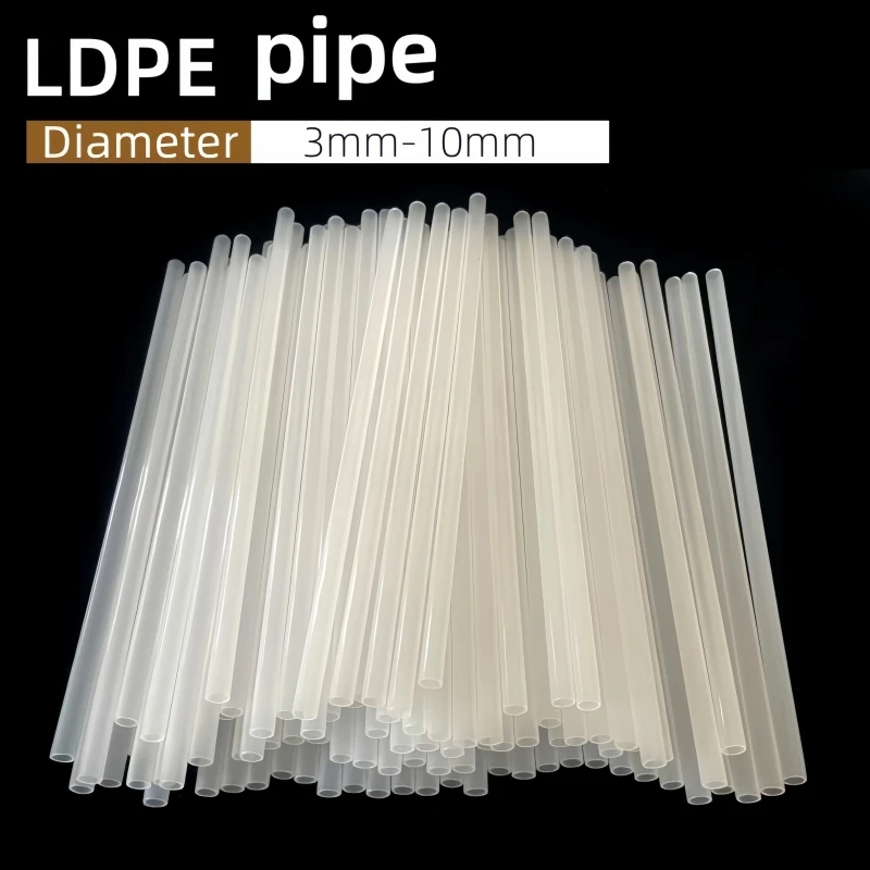Ldpe Pipe, Plastic Hose, Pump Head Pipe, Pe Transparent Pipe, Suction Pipe, Hollow Oil Pipe, Air Pipe