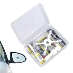 Windshield Repair Kit Liquid Glass Kit Weatherproof Set Tool Glass Repair Car Glass Scratch Repair Accessories Clean Neat