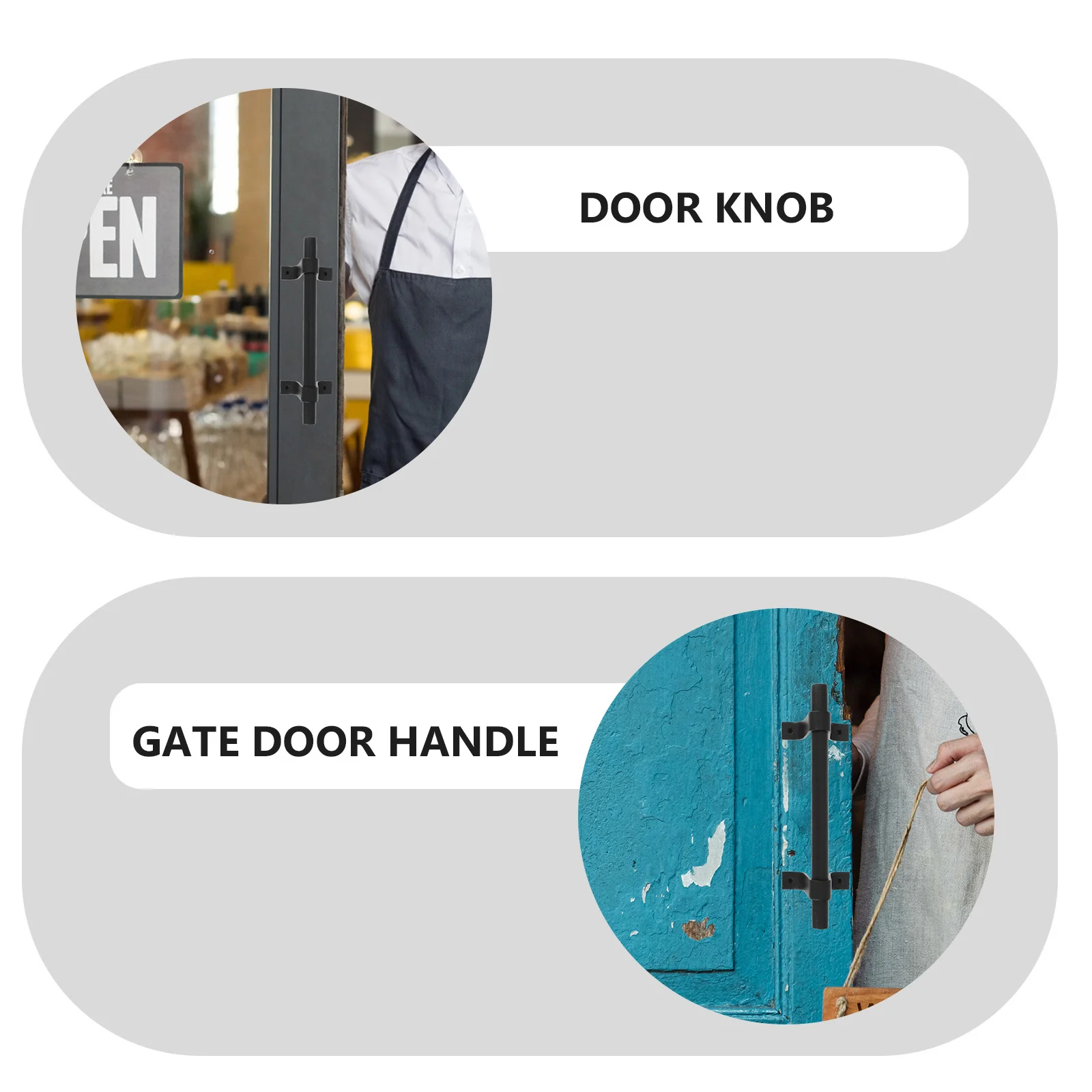 

Heavy Duty Handle Stainless Steel Rustproof Barn Door Pull For Gate Garage Sliding Door Hardware Fixtures