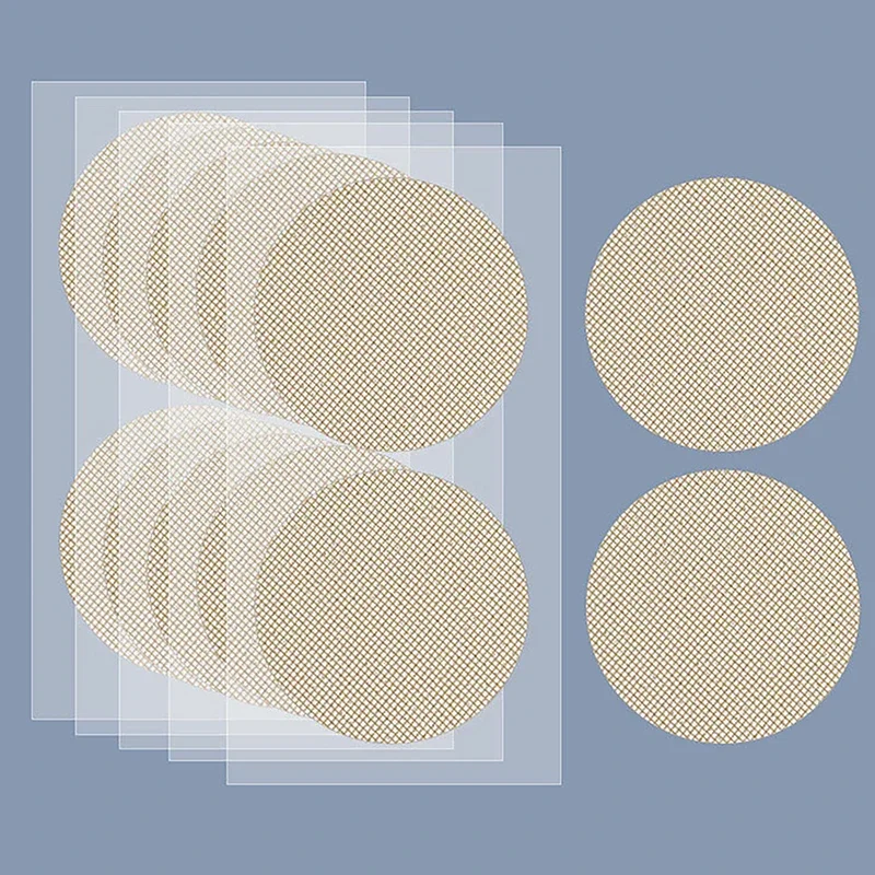 20Pcs/10 blätter Männer Nippel Abdeckung Einweg Unsichtbare Shirts Strumpfhosen Anzug Anti-buchtung Nippel Aufkleber Weiche Atmungsaktive wasserdicht