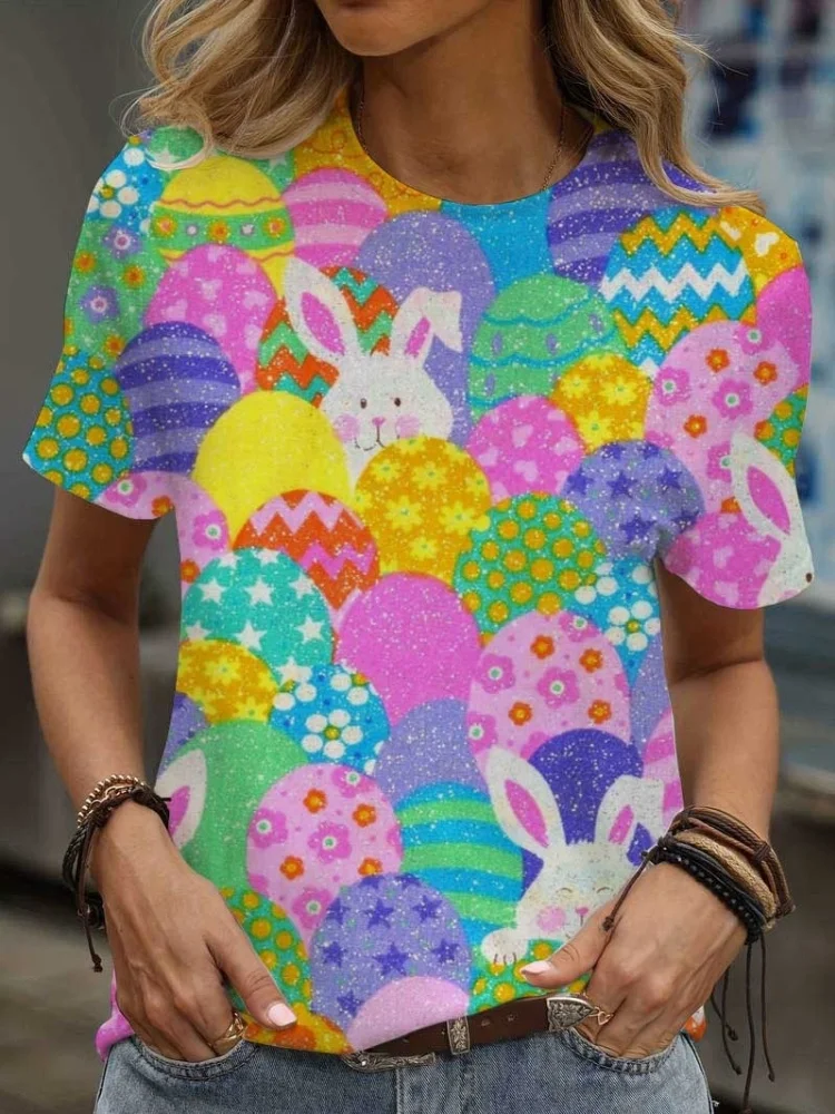 

Summer Floral Butterfly 3D Print T-shirts Women Streetwear Casual Fashion Y2k Short Sleeve T Shirt O-neck Tees Tops Clothing