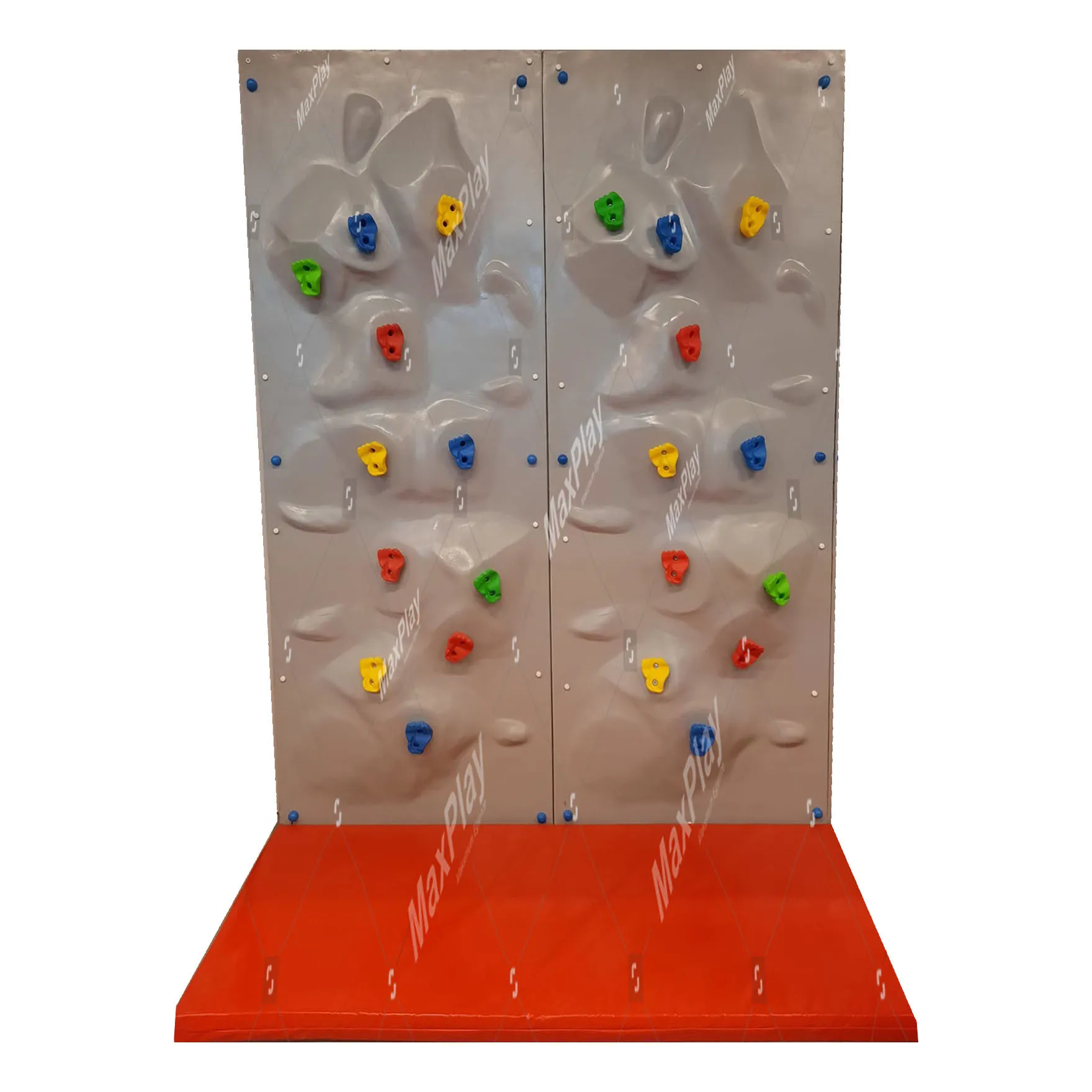 High Quality Customizable Mixed Colour Commercial Soft Play For Kids Climbing Wall Full Set By Maxplay