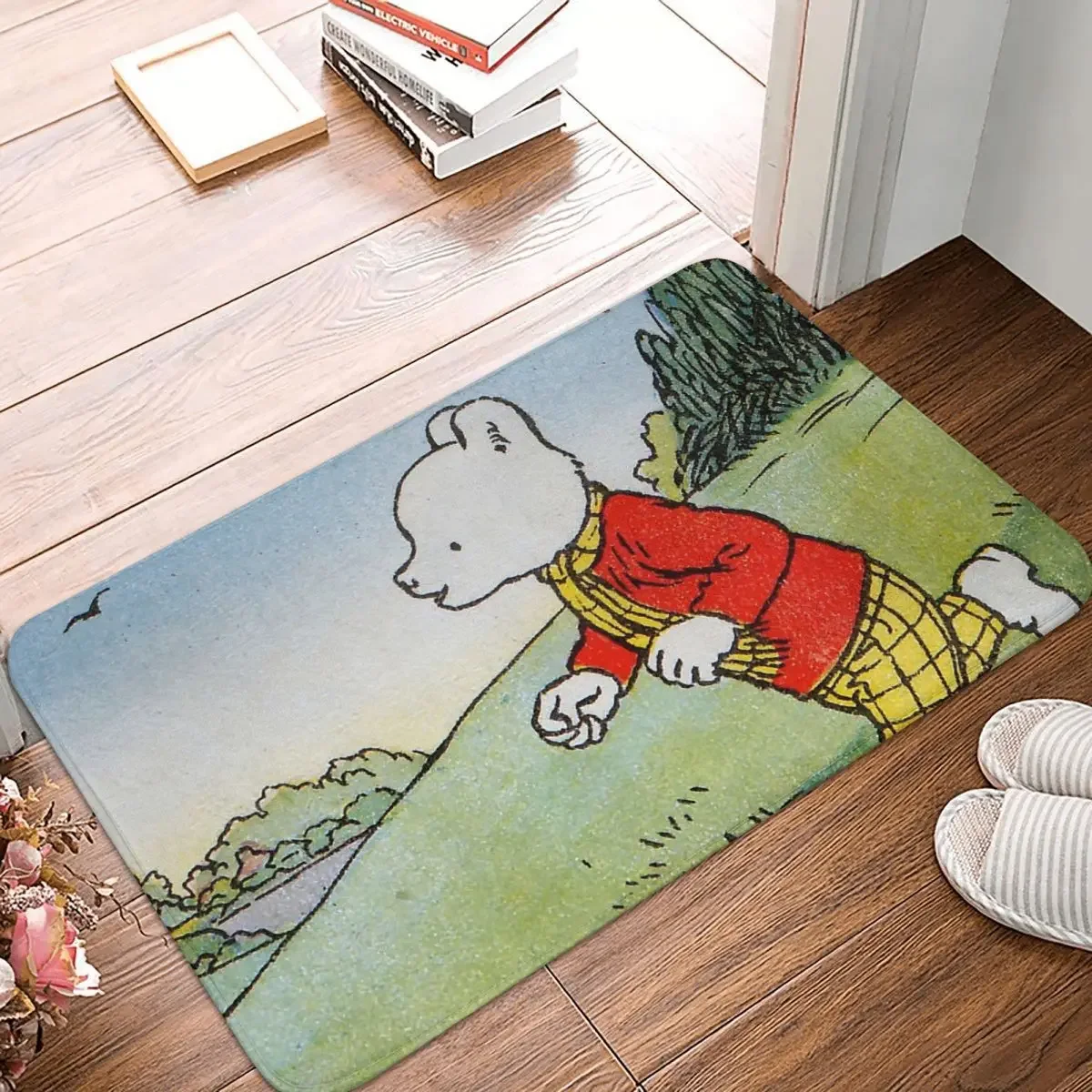 Bathroom Mat Rupert Bear Rug Home Doormat Living Room Carpet Balcony