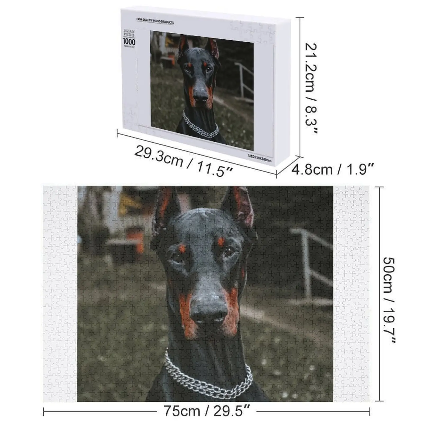 개 직소 퍼즐 맞춤 선물 개인화된 직소 나무 이름 맞춤 개인화된 게임 어린이 퍼즐