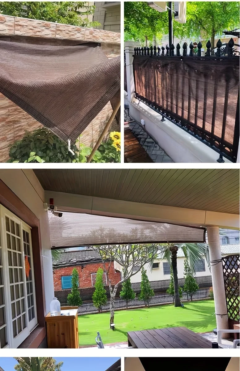 شبكة مظلة خارجية لجميع الأغراض للفصول الأربعة: شبكة مظلة متينة مصممة للاستخدام الدائري في الصيف، يمكنها بشكل فعال #5