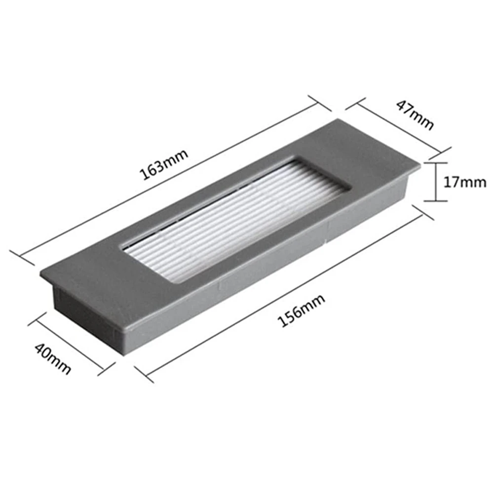 Conjunto de acessórios para aspirador, escova lateral principal, filtro Hepa para Ecovacs Deebot OZMO N8 N8 Plus N8 PRO N8 PRO +