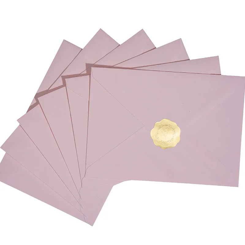 Umschlag aus Kraftpapier, blanko, 120 g, 50 Stück, 18 x 13 cm, Business-Zubehör, Postkarte, Geschenkbox, Verpackung, Aufbewahrung, Hochzeitseinladungen, Schreibwaren