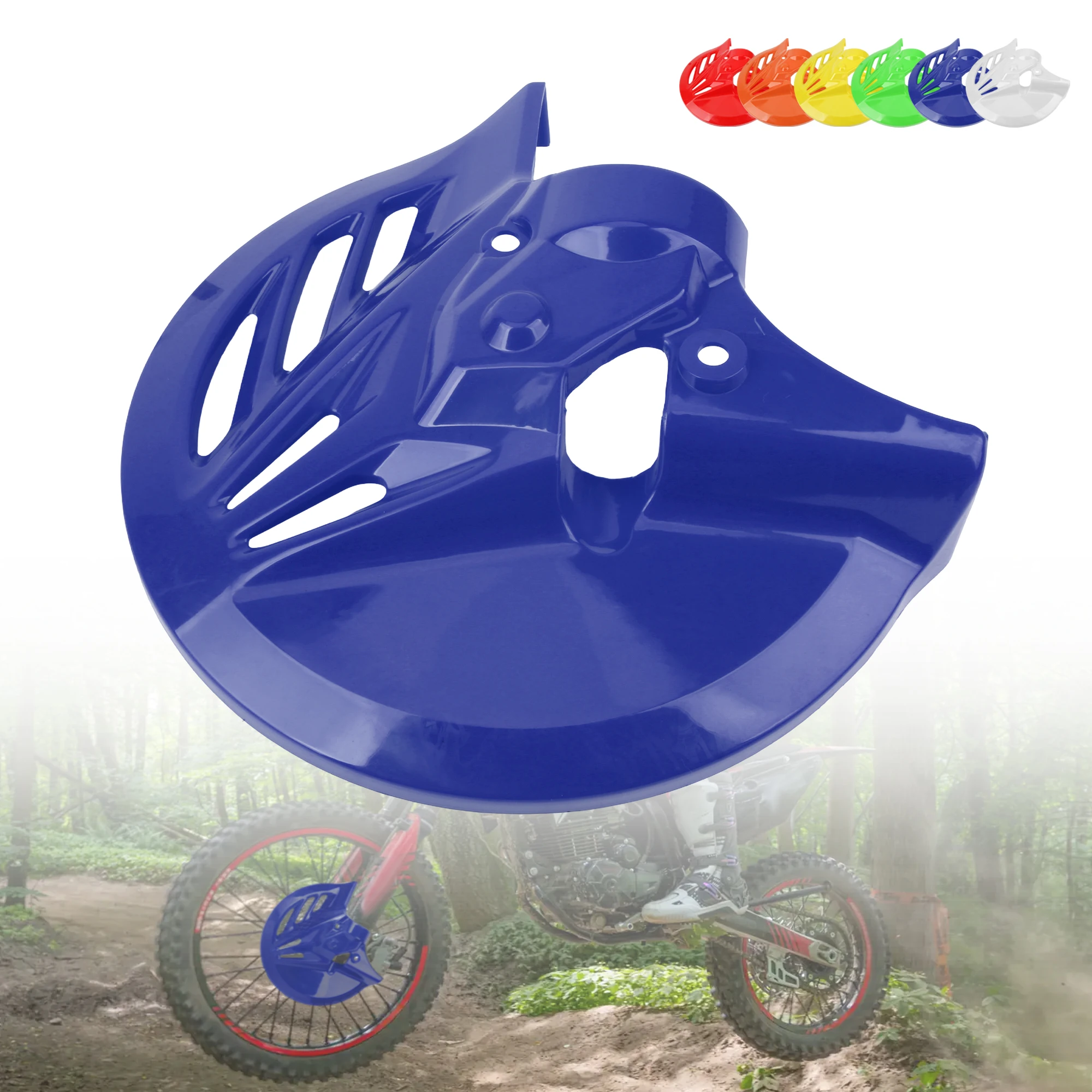 Motorcycle Front Brake Disc Protection Cover For Honda CRF250R CRF450R CRF250RX CRF450RX For Kayo T4 T6 DirtBike Motocross Parts - view 3