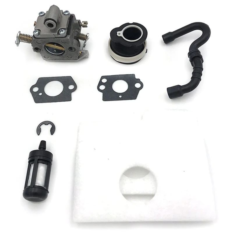 

WHOLESALE LOT Carburetor Intake Manifold Fuel Air Filter Line Hose Gasket For Stihl MS180 MS170 018 017 MS 180 170 Chainsaw Part