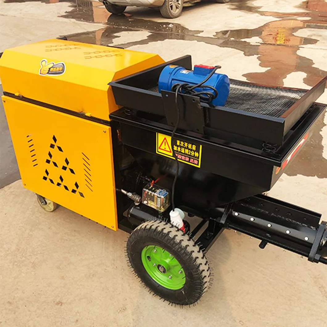 Electric Cement Plaster Spraying Machine, High Efficiency Wall Mortar Sprayer, 2800W Portable Spray Gun
