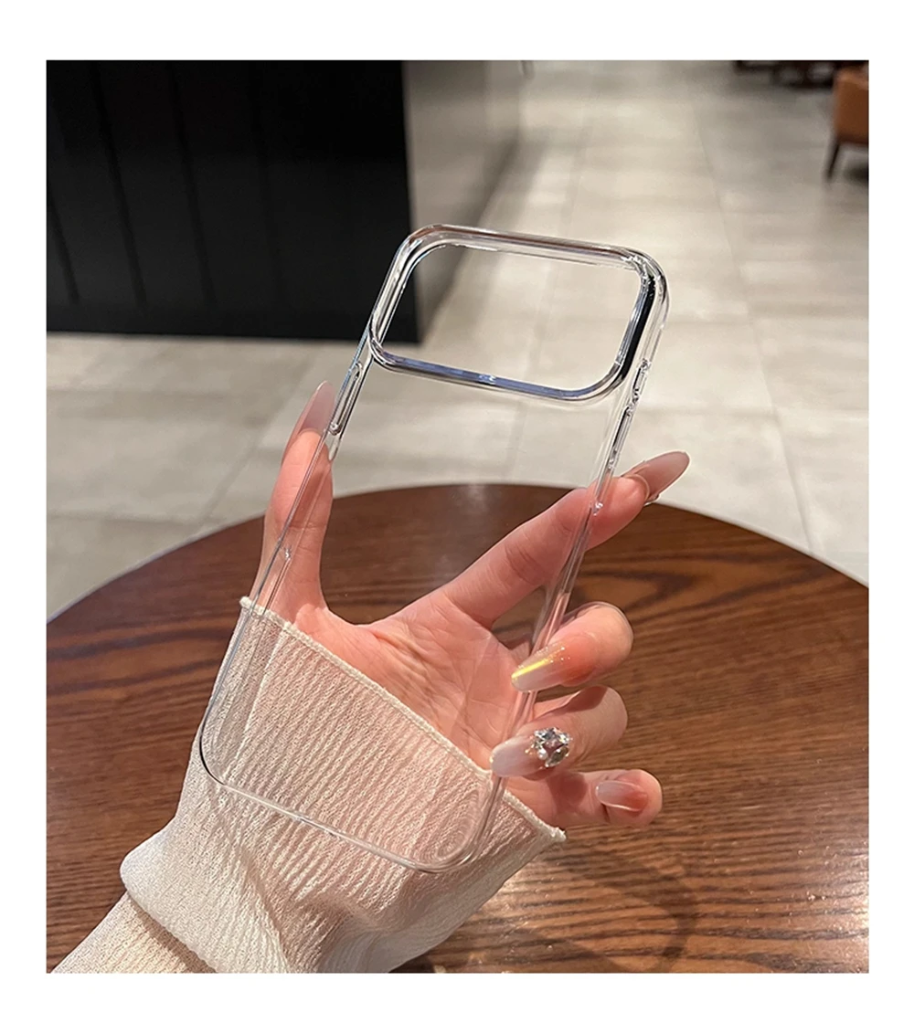 Ultradünne Transparente HD-Hartschalenhülle für iPhone 18 17 Pro Max Air 16 15 14 13 12 Plus Schlanke Einfache Klare Matte Frosted Hülle – Detail 11