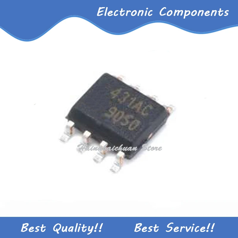 10 Pcs/Lot TL431ACDT SOIC8 New and Original In Stock