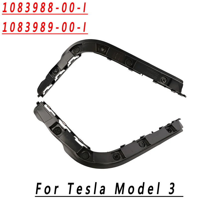 Applicable to Tesla Model 3 rear bumper left and right curved support brackets: 1083988-00-I, 1083989-00-I