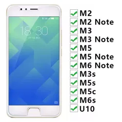 Tempered Glass For Meizu M6s M5c M3s U10 M5 M3 M2 M6 Note Protective Glas On Maisie M 6s 5c 3s 5 3 6 2 S C 2m 3m 5m 6m Not U 10