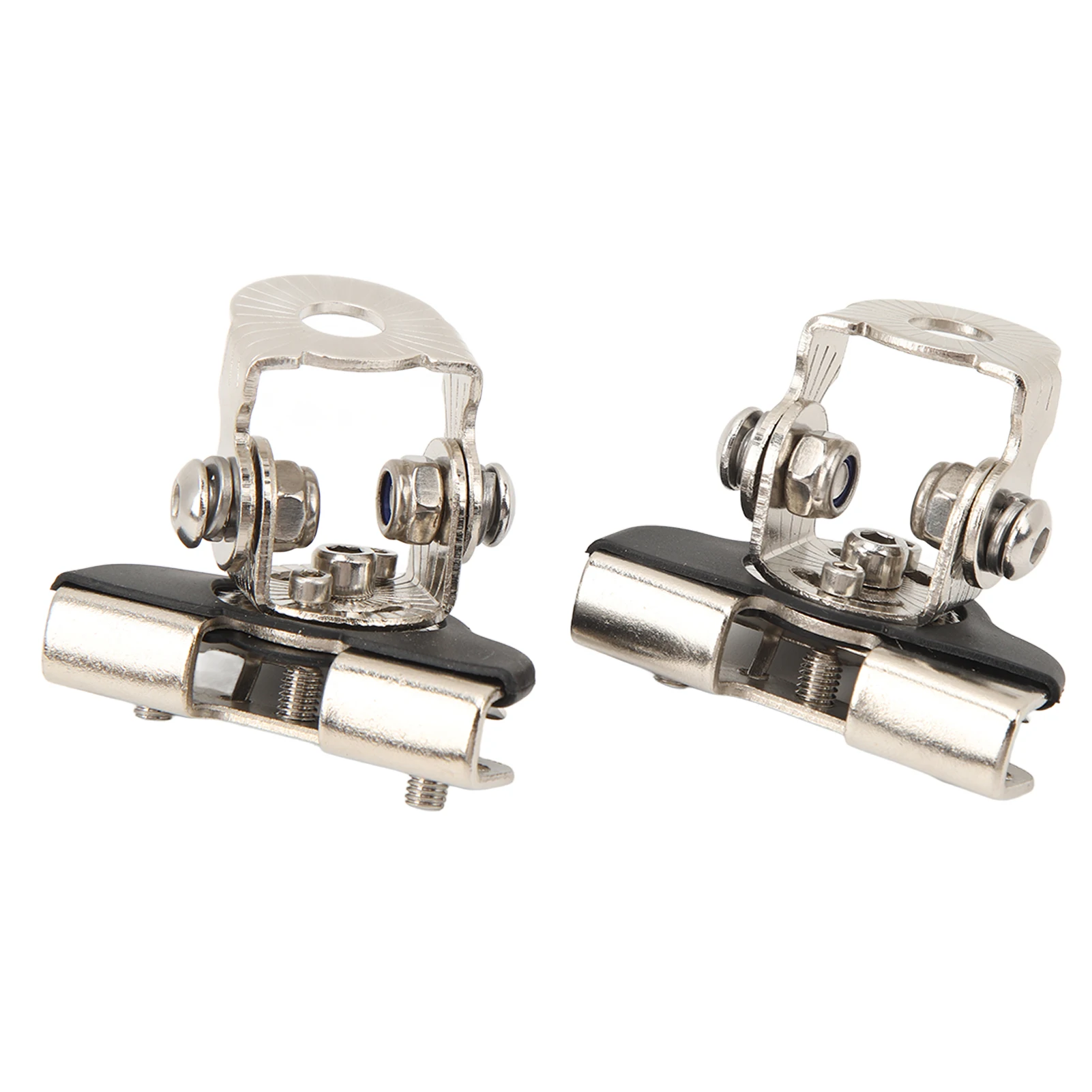 2PCS LED Light Mounting Bracket Steel Rubber Rust Prevention Anti Slip Work Light Clamp Holder