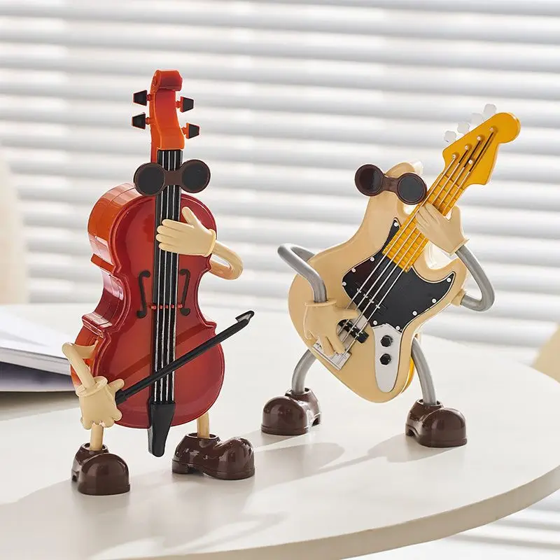 2025 Home Desktop Decoration Creative Mordern Violin-Shaped Decorative Ornaments For Boys' and Children's Birthday Gifts LI374