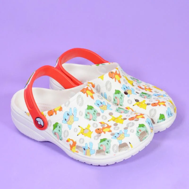 2024 Cute Pok é mon Soft soled Shoes with Cool Toe Shoes Beach Shoes Outdoor Beach Shoes Anti slip Children's Shoes Summer Gifts image 5