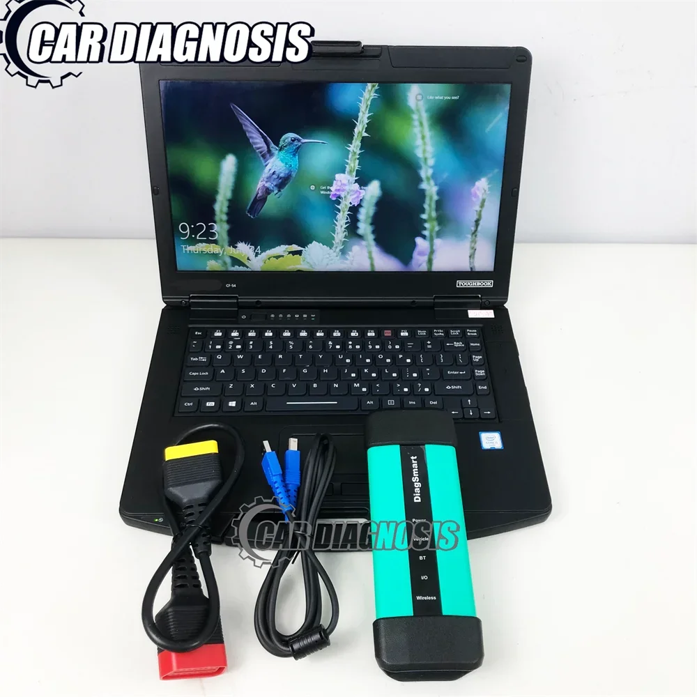 Heavy duty Truck Diagnostic Tool for WEICHAI wechai Sinotruk EOL Scanner Fault Detector 3.1 System Diagmart+cf54 laptop