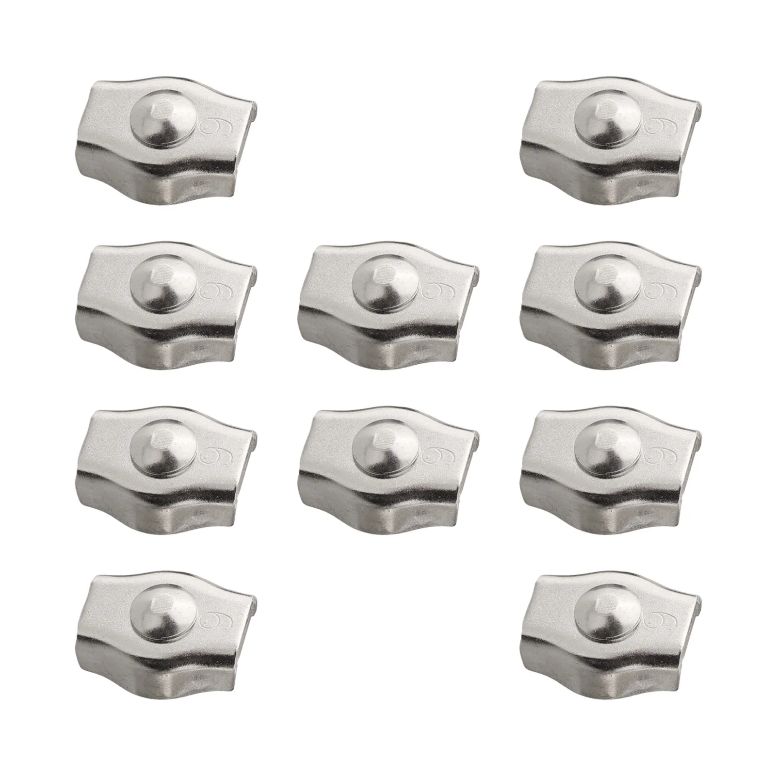 

Outdoor Setups Wire Rope Connector Stainless Steel Wire Rope Clamp Brake Line Clamp Brake Line Clamp M6 Size M8 Size