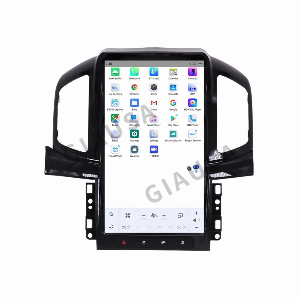 For Chevrolet Captiva C140 2012-2017 All In One Car Screen Audio Intelligent System Bluetooth Radio Video Players Carplay GPS 5G