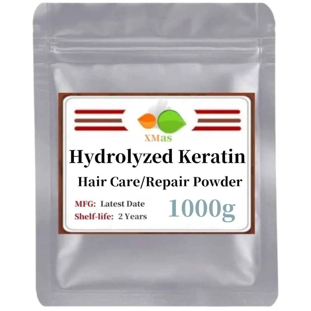 Free Shipping High Quality Hair Treatment Hydrolyzed Keratin Powder