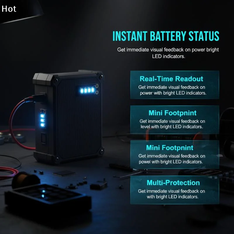 2PCS Mini 3.7-4.2V …