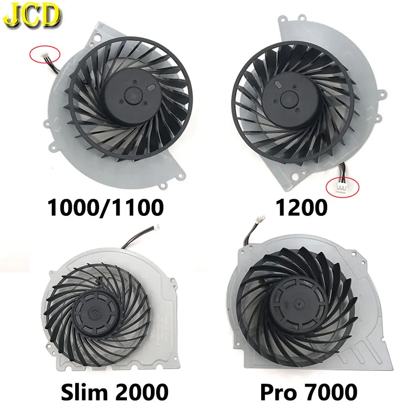 JCD For PS4 Slim 2000 Pro 7000 Internal Cooling Fan For PS4 1000 1100 1200 Console Host Computer Fan KSB0912HE