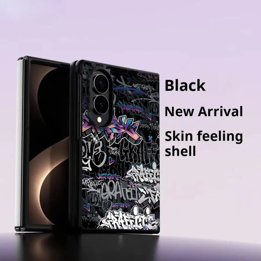 Case for Samsung Galaxy Z Fold8 Wide ZFold Wide Z Fold 8 ZFold8 Luxury Phone Cover Advanced Innovation Graffiti