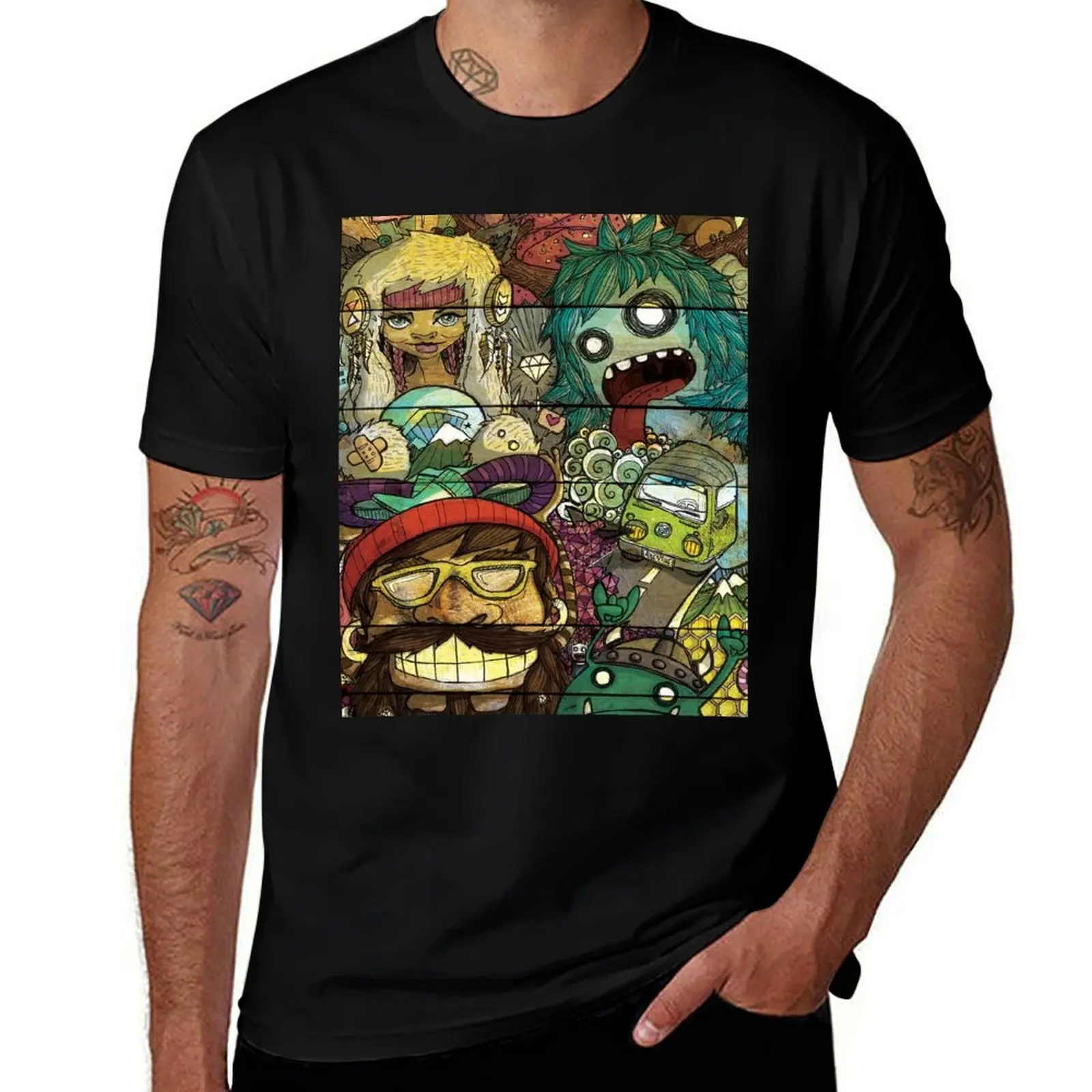 

Road tripping T-Shirt man t shirt luxury anime t shirts for man