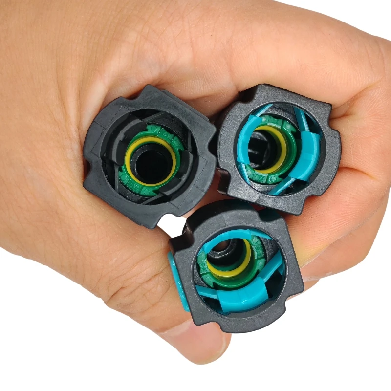 9.49mm 9.49 ID6 SAE 3/8 Fuel pipe joint auto Fuel line quick connector plastic female filter connector 2pcs a lot