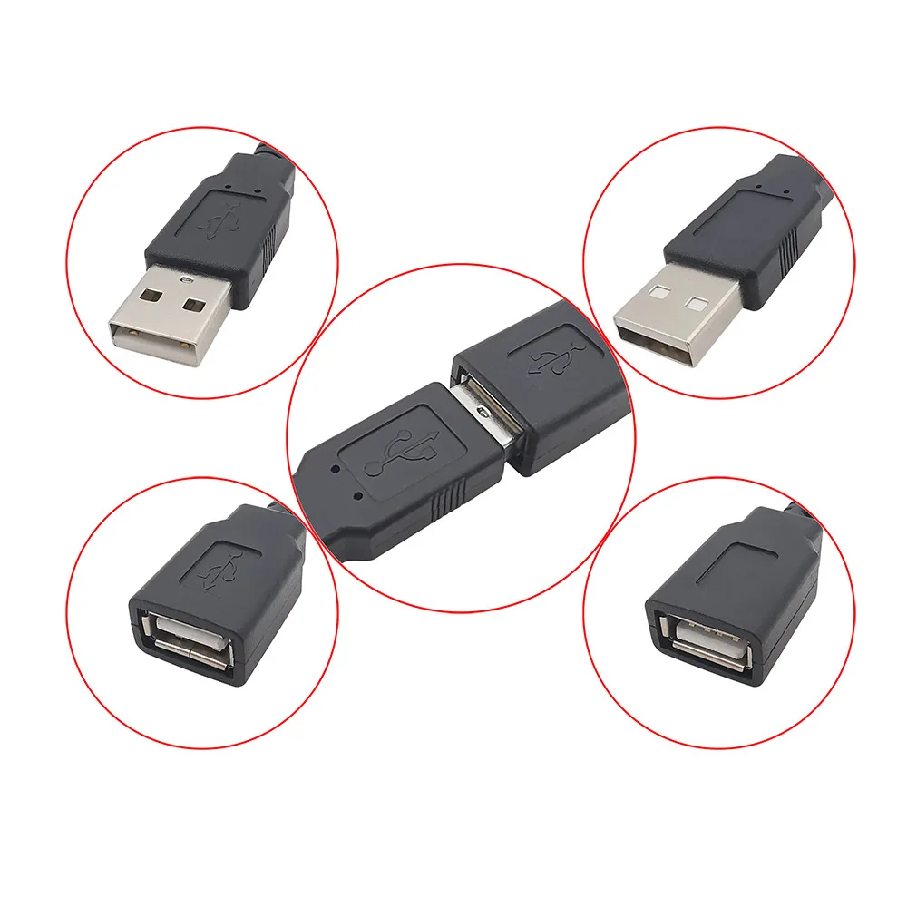 0.3m/1m/2m 5V USB Power Supply Cable 2/4 Pin USB 2.0 Type A Male Plug/Female Jack Wire Charger Charging Cord Extension Connector